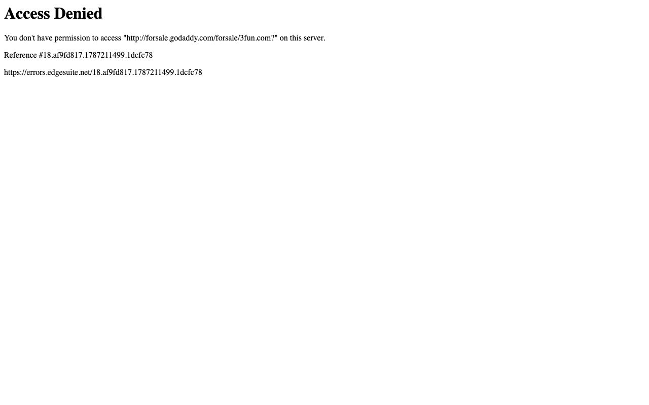 3Fun homepage