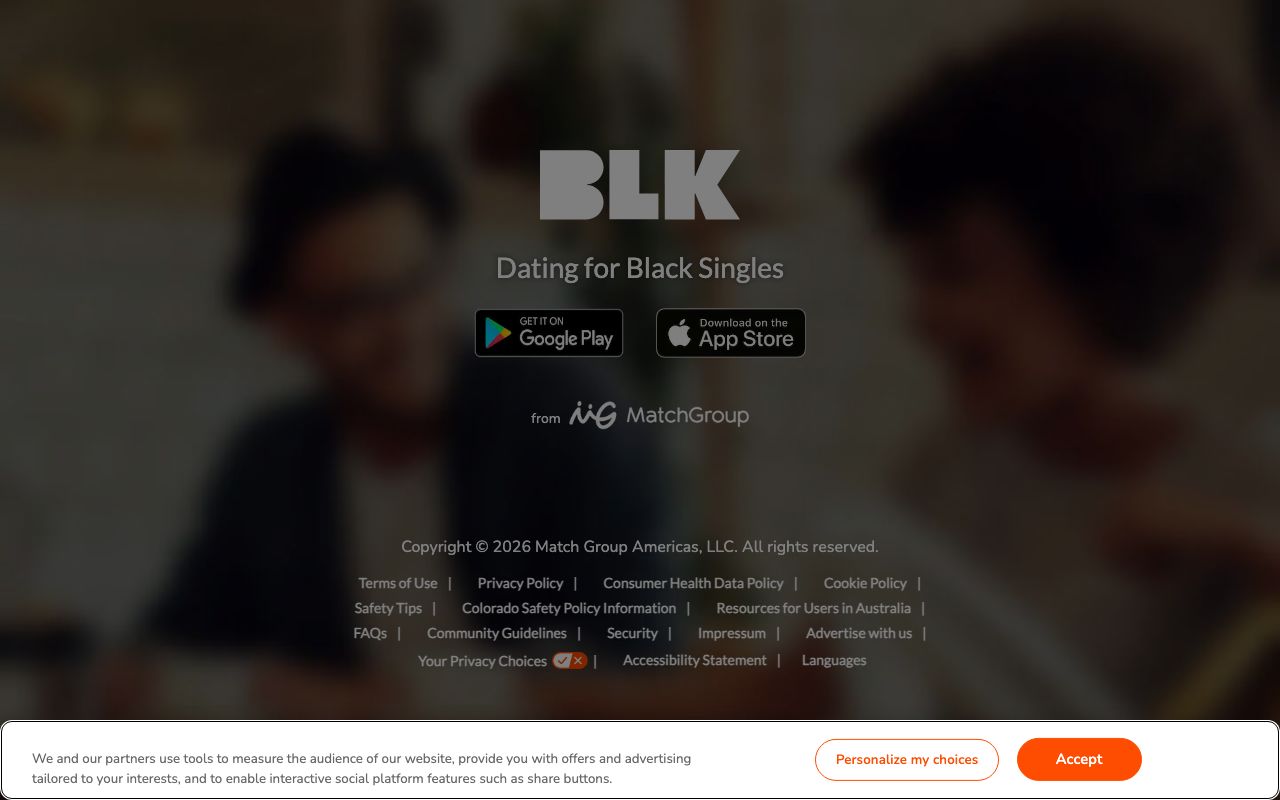 BLK homepage