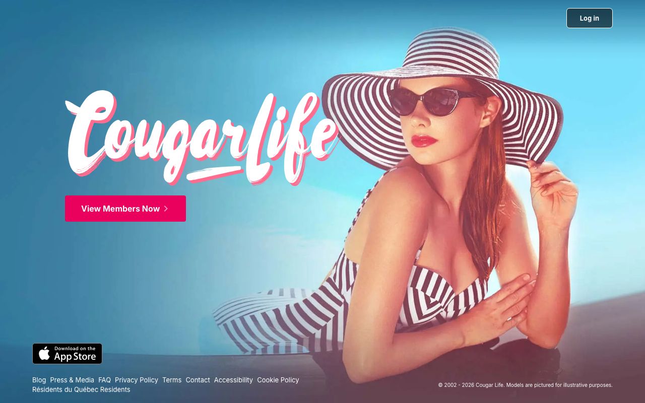 Cougar Life homepage
