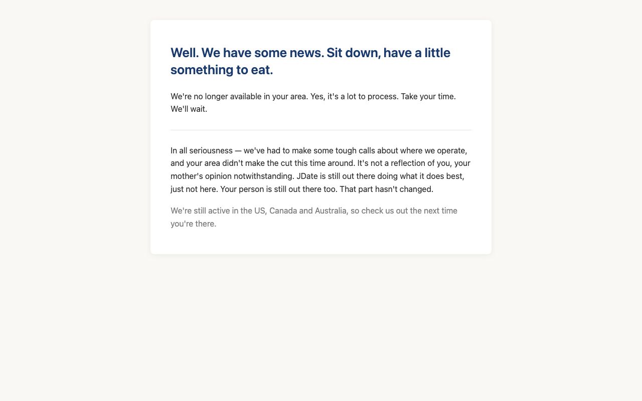 Jdate homepage
