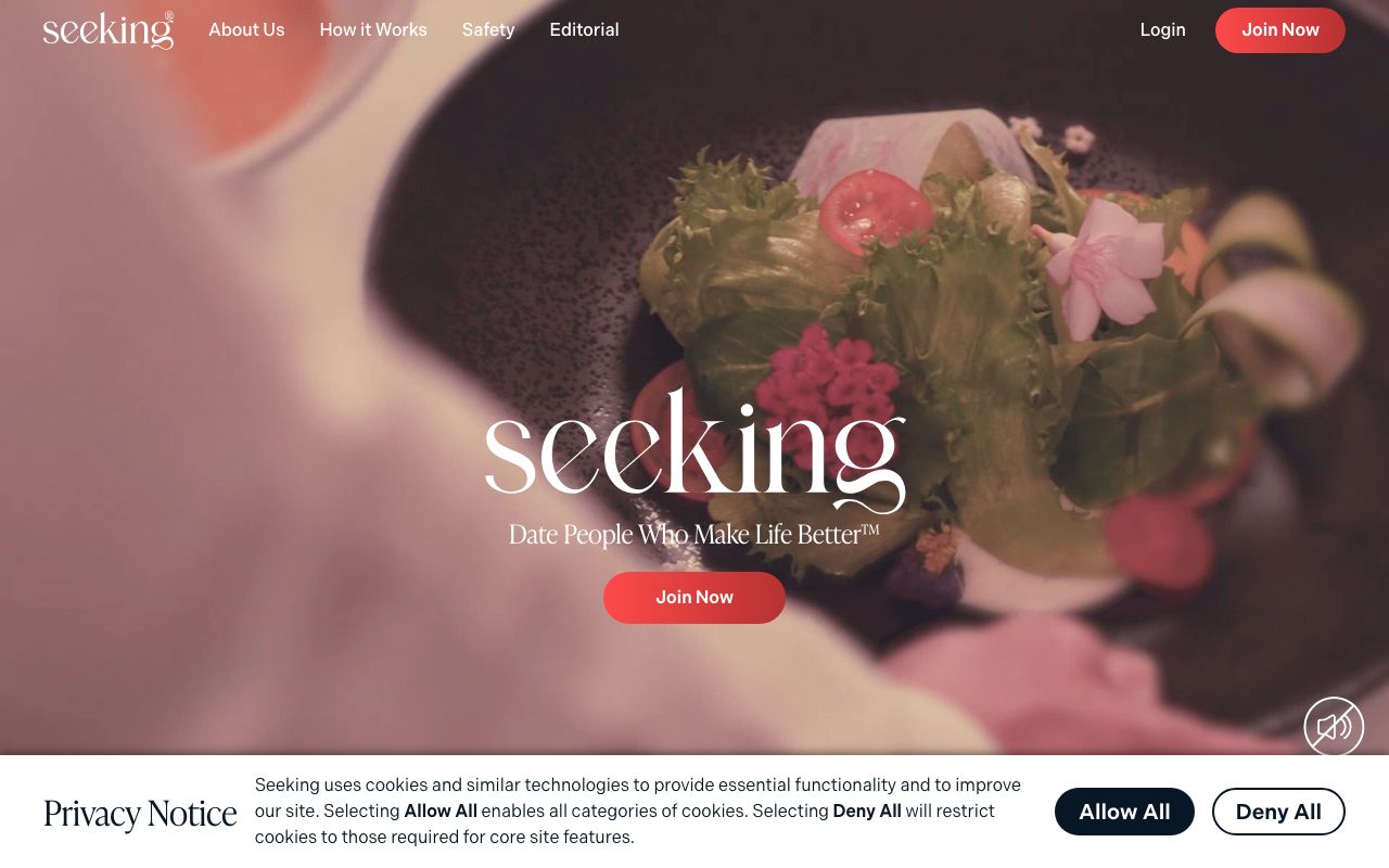 Seeking homepage